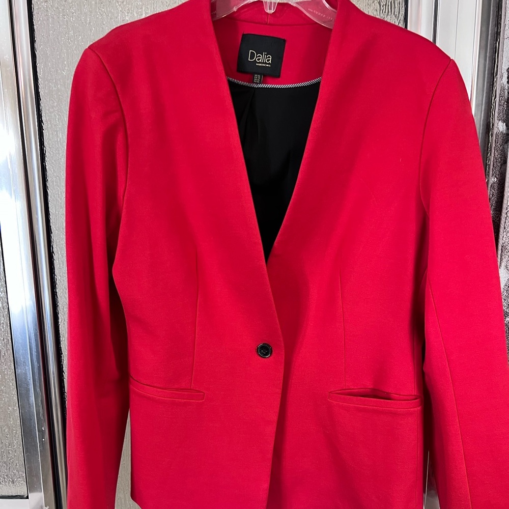 Red jacket